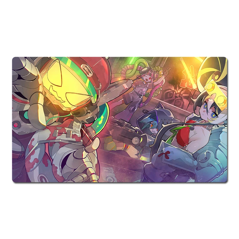 

YuGiOh Playmat Killer Tune-reco Trading Card Game Mat TCG CCG Mouse Pad Desk Table Play Mat Free Bag 60x35cm