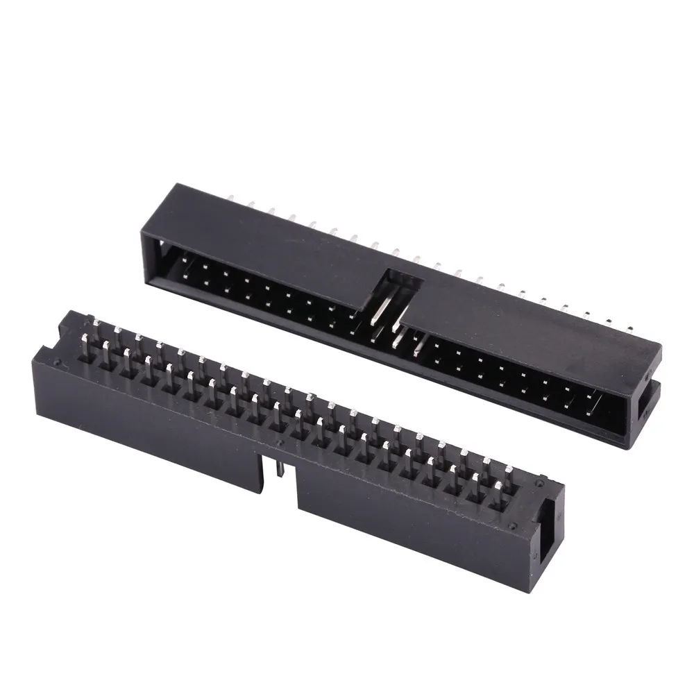 Fc 6/8/10/12/14/16/18/20/24/26/30/34/40/50/60/64pin 2,54mm Pitch Buchse IDC-Buchse Anschluss band kabel DC3 Header Stecker