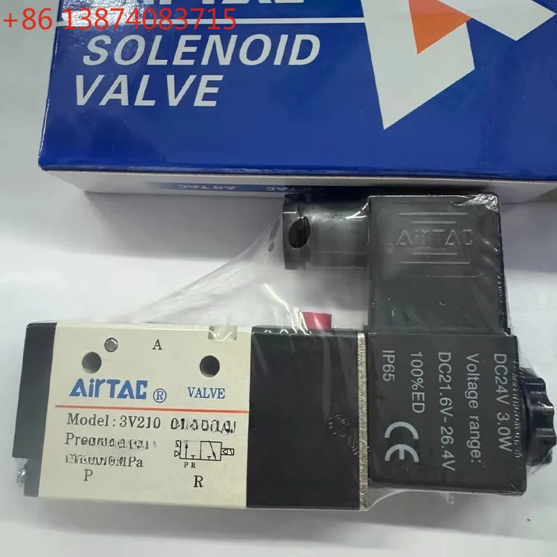 AIRTAC 3V110-06 3V210-08 3V110-06NC 3V110-06NO 3V210-08NC 3V210-08NO 2-Position 3-Way Solenoid Valve