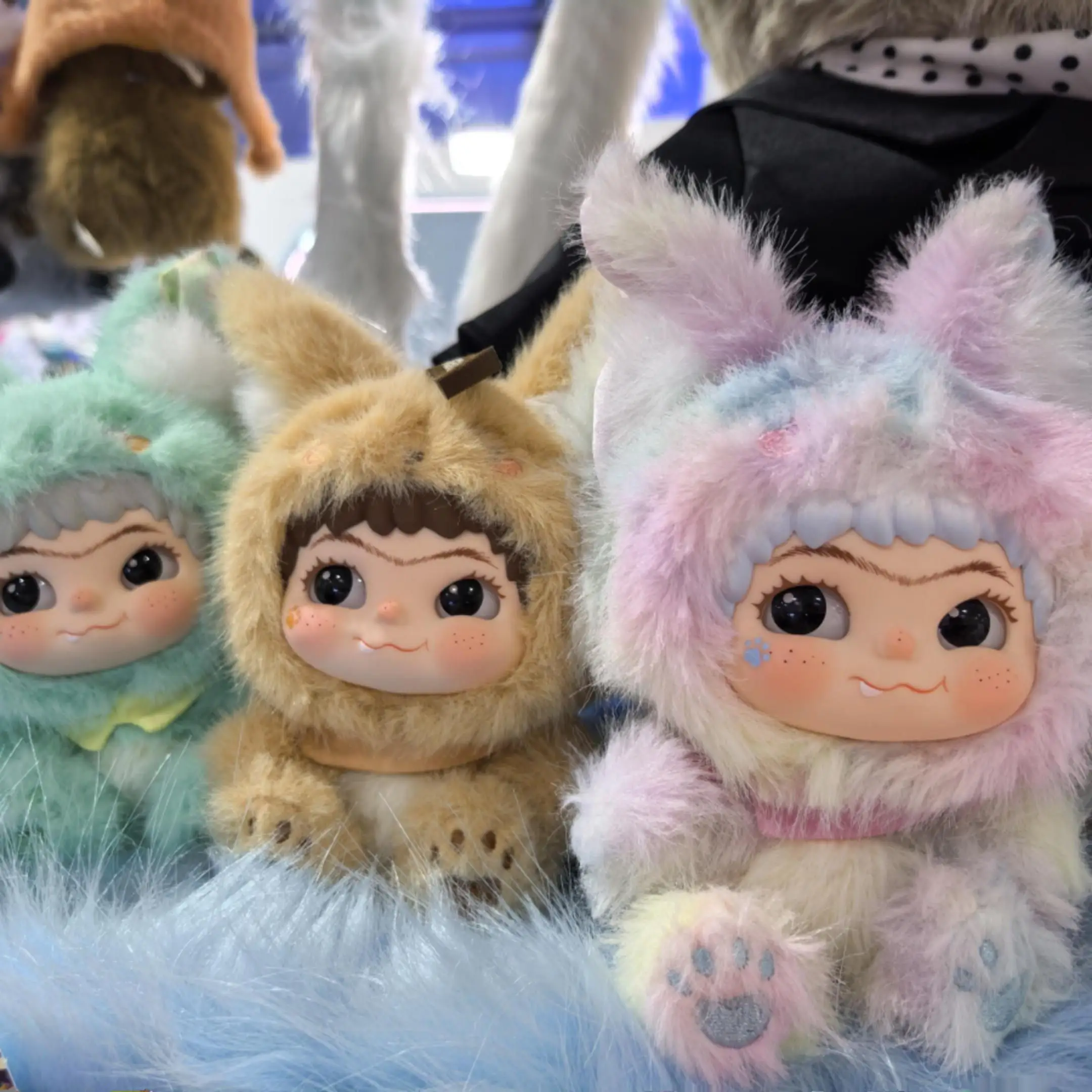 حار جديد WAKUKU صندوق أعمى أفخم دمية الفينيل الجيل الثاني رصاصة الثعلب أرنب الأذى مذكرات سلسلة الديكور