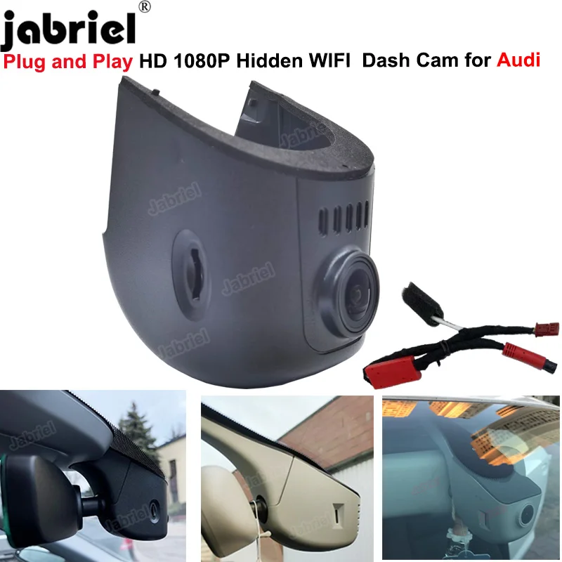 

For Audi a3 a4 a5 a6 a7 a8 q2 q3 q5 q7 q8 s3 s4 s5 s6 s7 s8 rs tt b4 b5 b6 b7 b8 b9 c5 c6 c7 8p 8v Wifi 1080P Car DVR Dash Cam