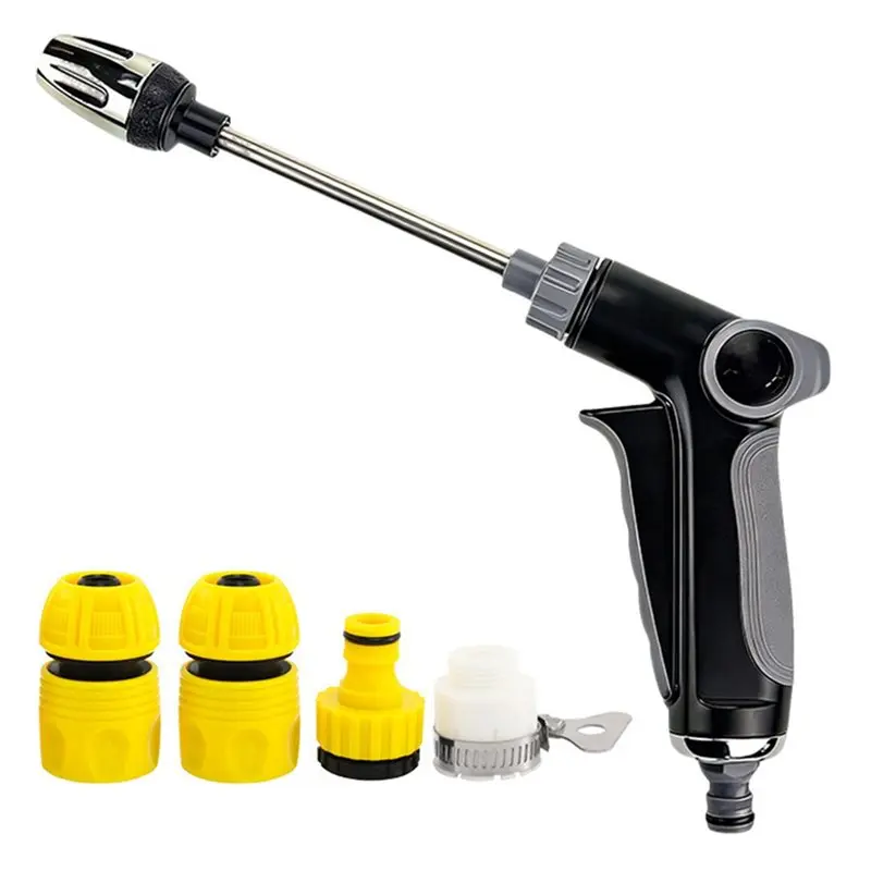 Y51A-Water Sprayer High Pressure Sprinkler Water Cleaning Tool For Garden Hose With Metal Connectors Garden Lawn Watering Hose N