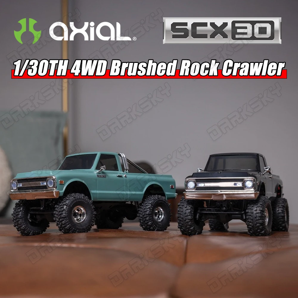

AXIAL SCX30 K10 Brushed 4WD AXI-2260 1/30 Mirco RC Electric Remote Control Model Cars Crawler RTR Adult Children's Toys