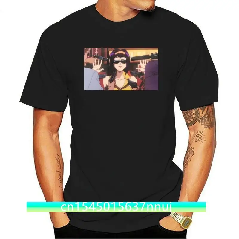 

Cowboy Bebop Faye Valentine Black T-Shirt [S-3Xl]