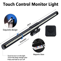Wiscolor LED Monitor Light With Remote Control Stepless Dimmable Monitor Screen Hanging Light for Computer Study LED Table Lamp