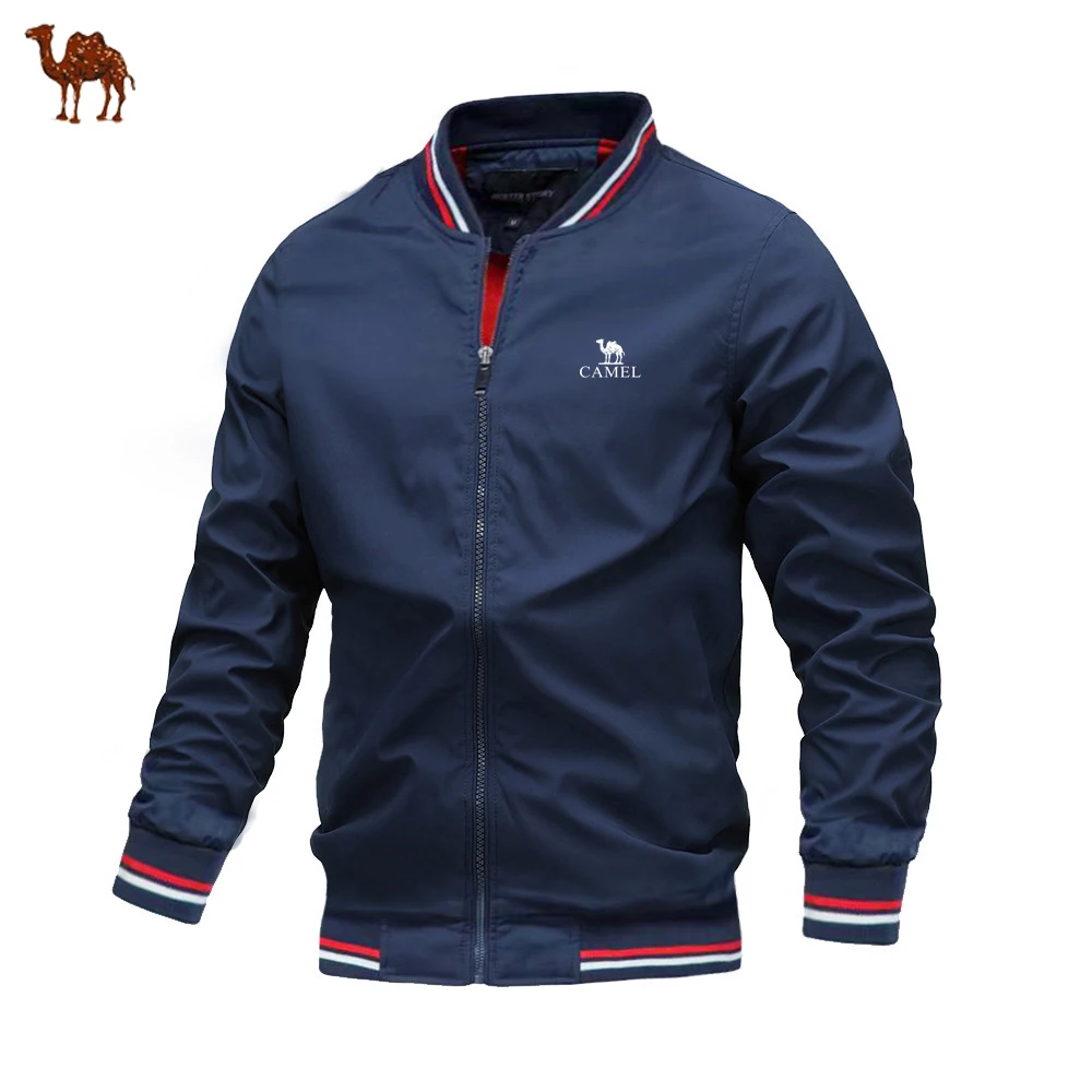 Camel CAMEL High end Brand 2024 New Men's Clothing Coat Autumn and Winter Jackets Loose Coat Windproof Super Low Price Explosive