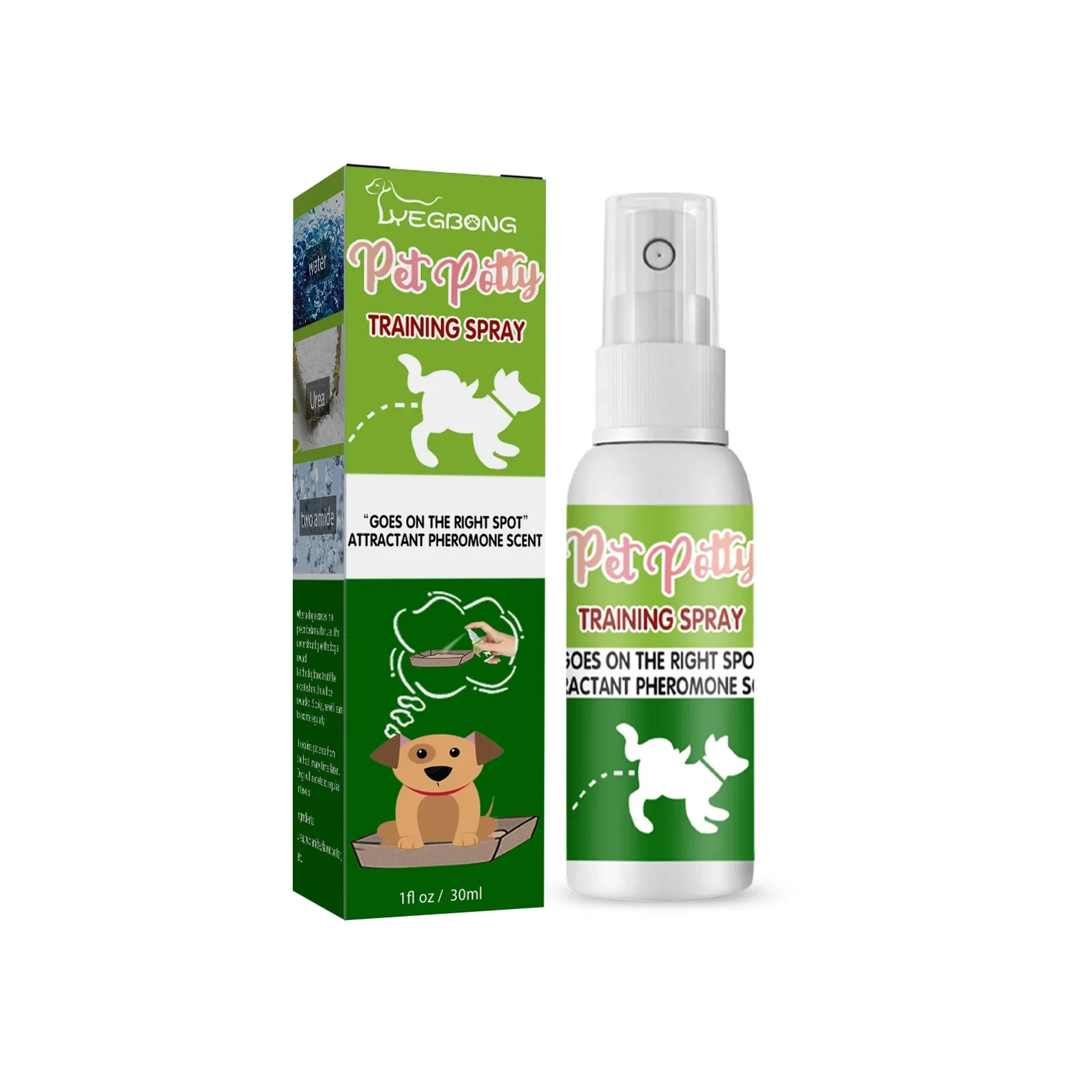 Pet Toilet Training Spray Induce Dog Prop Attractive Scent Training Puppy Toilet Positioning Defecation Pet Potty Inducing Spray