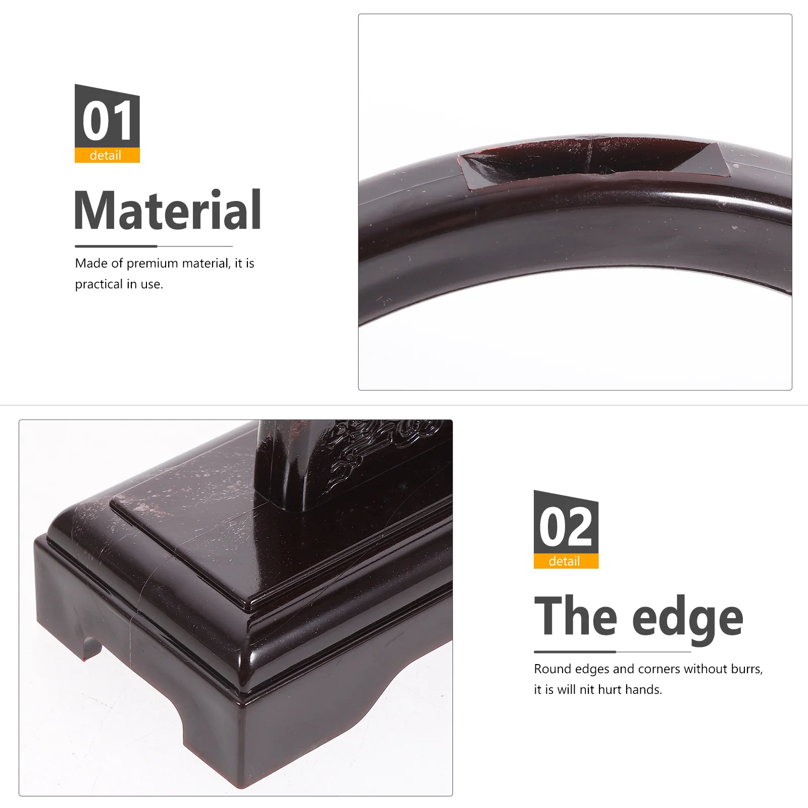 

Jade Ware Display Stand Plastic Necklace Rack For Home Store Trade Show Jewelry Organizer Stand Table Jade