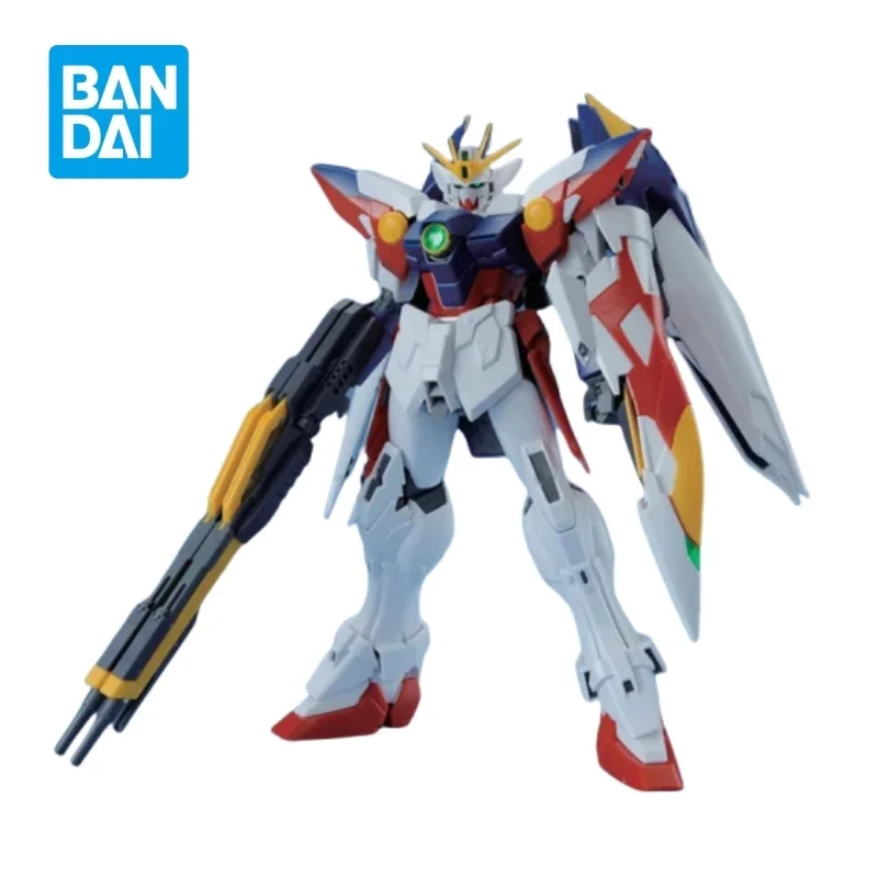 

Оригинальная Игрушечная модель Bandai Anime WING GUNDAM PROTO ZERO MG 1/100, Подвижная кукла, подарок, коллекционные украшения для детей