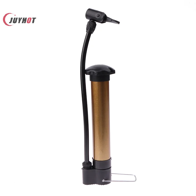 Portable Bicycle Pump 80 PSI Bike Manual Air Pump Balloon Tire Inflator Schrader Valve Floor Pump Cycling Accesories