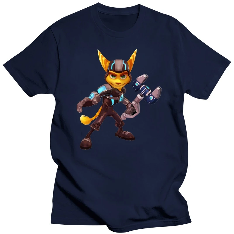 Ratchet And Clank Game Character Ratchet mens (womans available) t shirt black