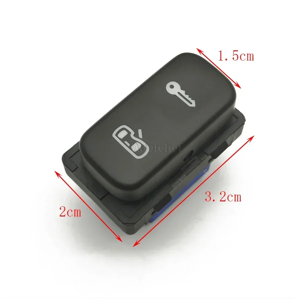 1Z0962125A 1ZD962125A Central Door Lock Switch Button with Backlight for Skoda Octavia MK2 1Z 2004-2013 for Skoda Yeti 2009-2017