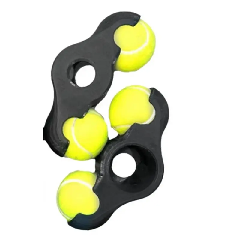 B48B-For Wahoo Kickr Core Fitness Indoor Balls Cycling Bike Foot Pads Shock Absorbing Floor Protector Rocker Balls
