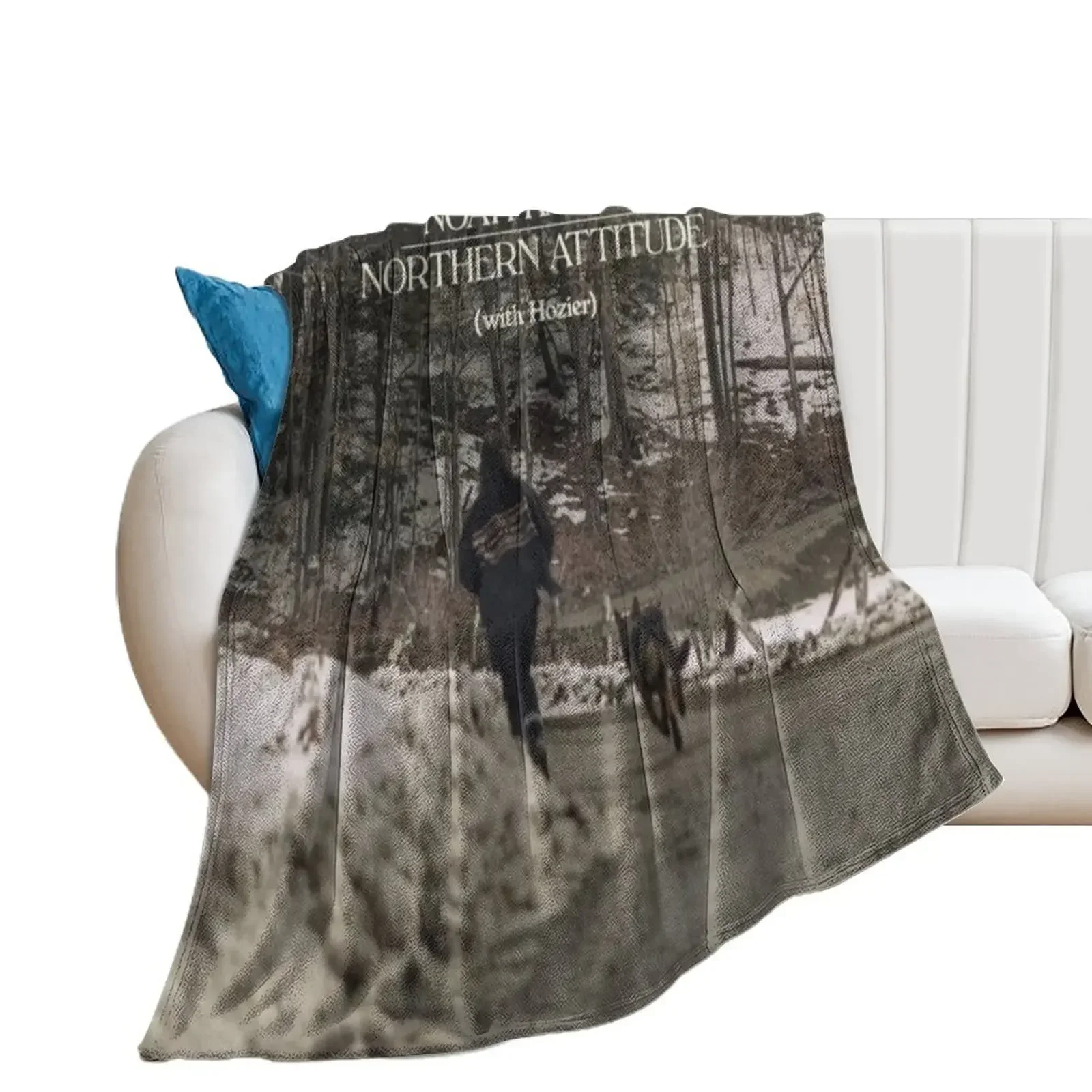 Northern Attitude Throw Blanket Warm Personalized Gift Blankets