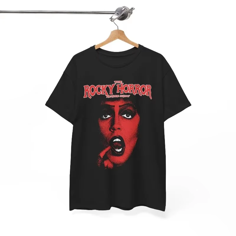 Midnight Movie Musical Tee Rocky Horror Picture Show 1975 Cult Classic Print T-Shirt Four Season Vintage Y2k T-shirt Unisex