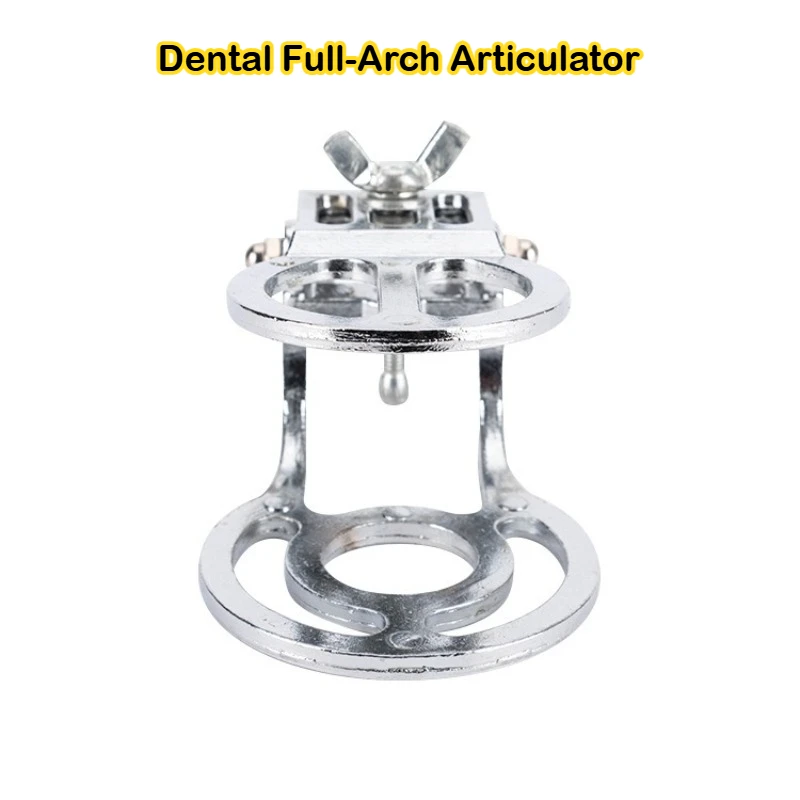 

5Pcs Denture Articulators Dental Lab Zinc Alloy Full Mouth Adjustable Dental Articulator Laboratory Tool Articulators