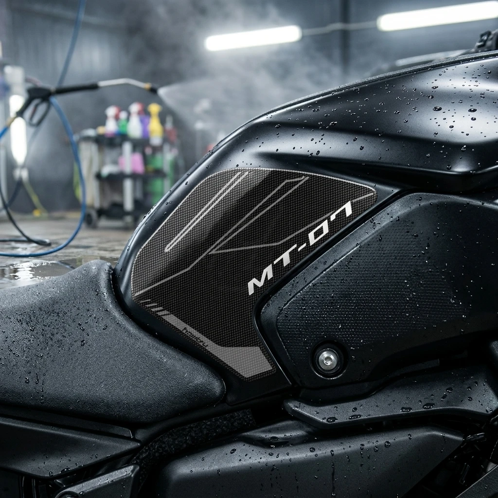 

Наклейки-накладки на бак для мотоцикла Yamaha MT-07 MT07 2018-2024, защитные накладки на колени, противоскользящие коврики
