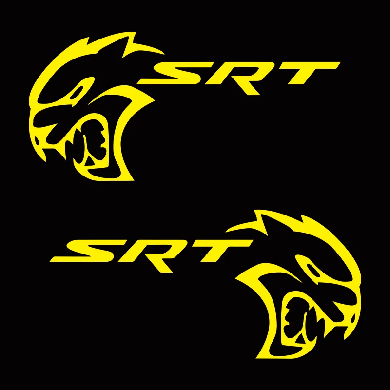 ملصقات حواجب عجلة السيارة لسيارة دودج تشارجر تشالينجر SXT عيار دورانجو المنتقم ملحقات ضبط السيارات شارات الفينيل للجسم بالكامل #5