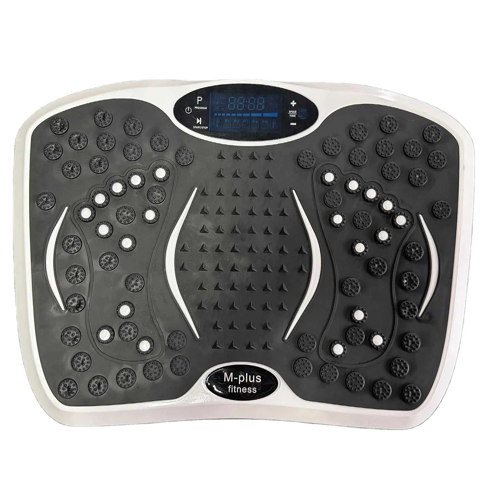 for Hot Selling Unisex ABS Body Massage Machine Mini Home Use Vibration Plate Slimming Burning Fat Promotional Foot