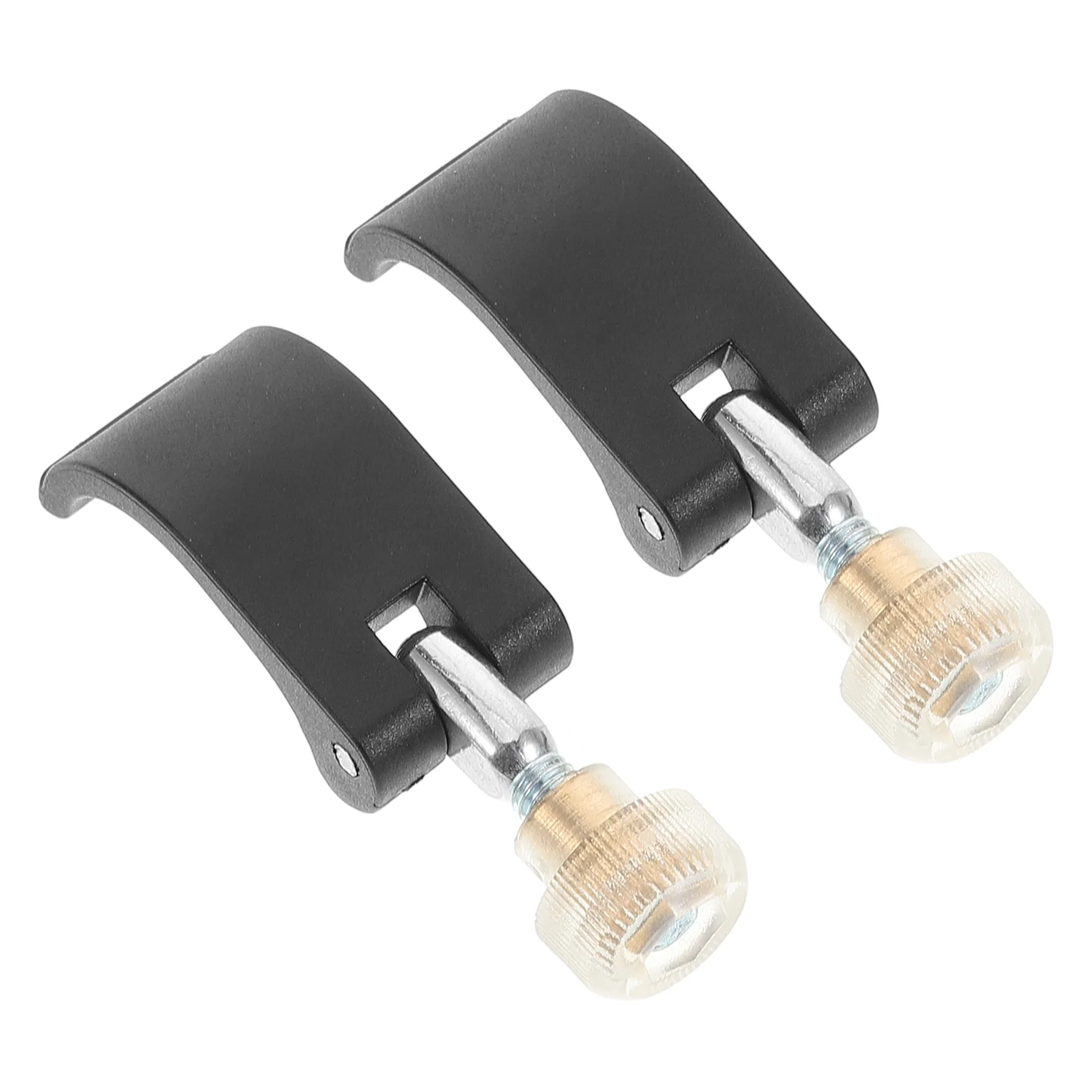 2 Sets Alpenstock Accessories Trekking Pole Lock Handle Screw Walking Stick Nylon Cane External Fastener Clip