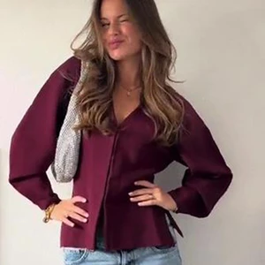 Frauen Mesh Casual 2 Stück Set mit Langarm Slender Pullover Die Linie Röcke Rotwein Frauen Sets 2024 Herbst Fashion Lady Outfits 12 Hauptverkäufe setze rote Kleidung - №10