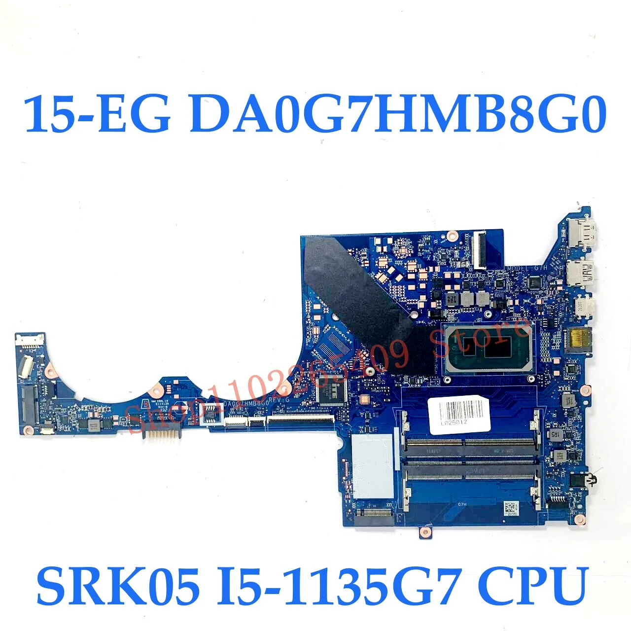 

M16344-601 M97003-601 M16346-601 M23697-601 для материнской платы ноутбука HP 15-EG DA0G7HMB8G0 с процессором I5/I7 GM/MX350/MX450, 100% тест