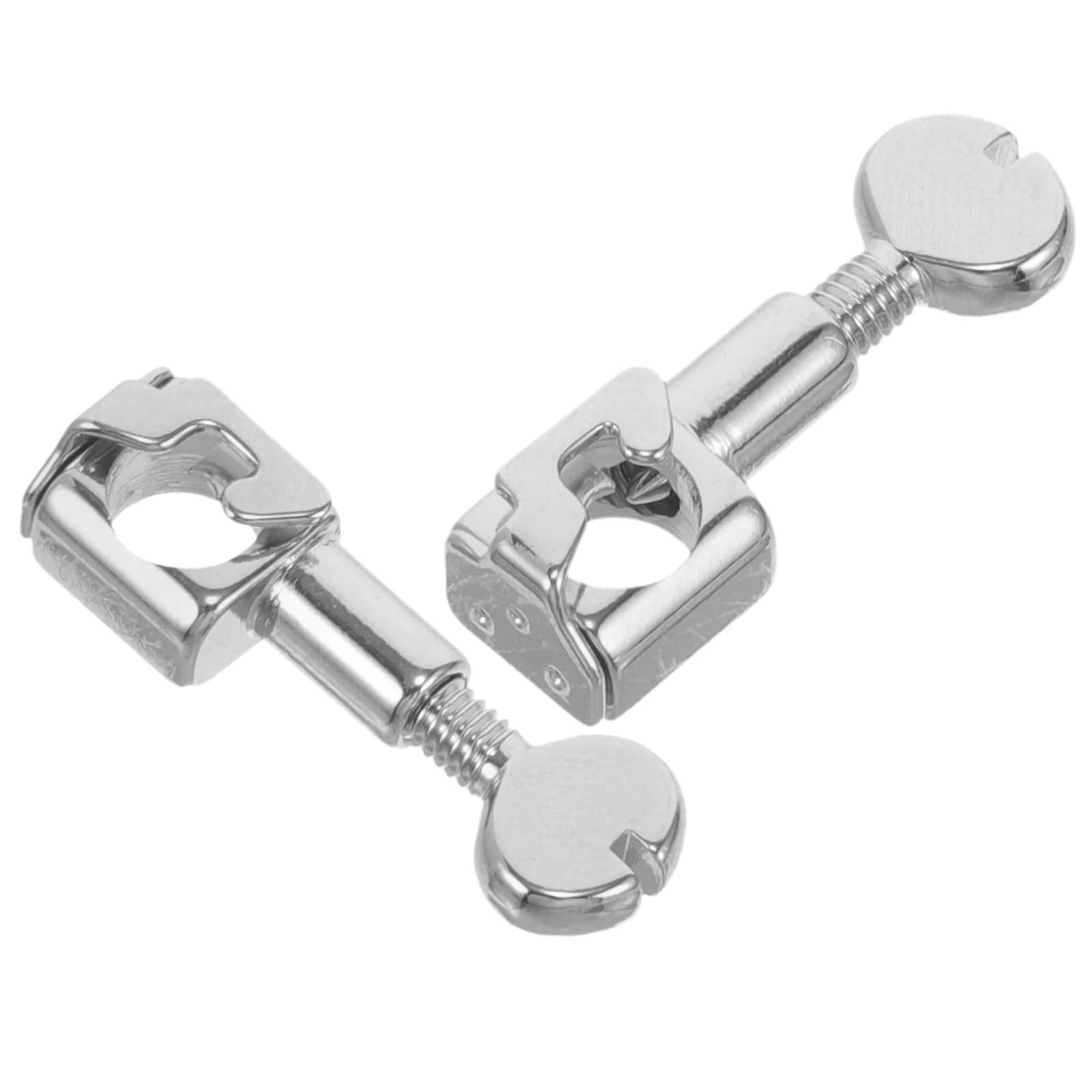 2 Pcs Sewing Machine Needle Clip Machines Accessory for Holder Metal Clamp Parts