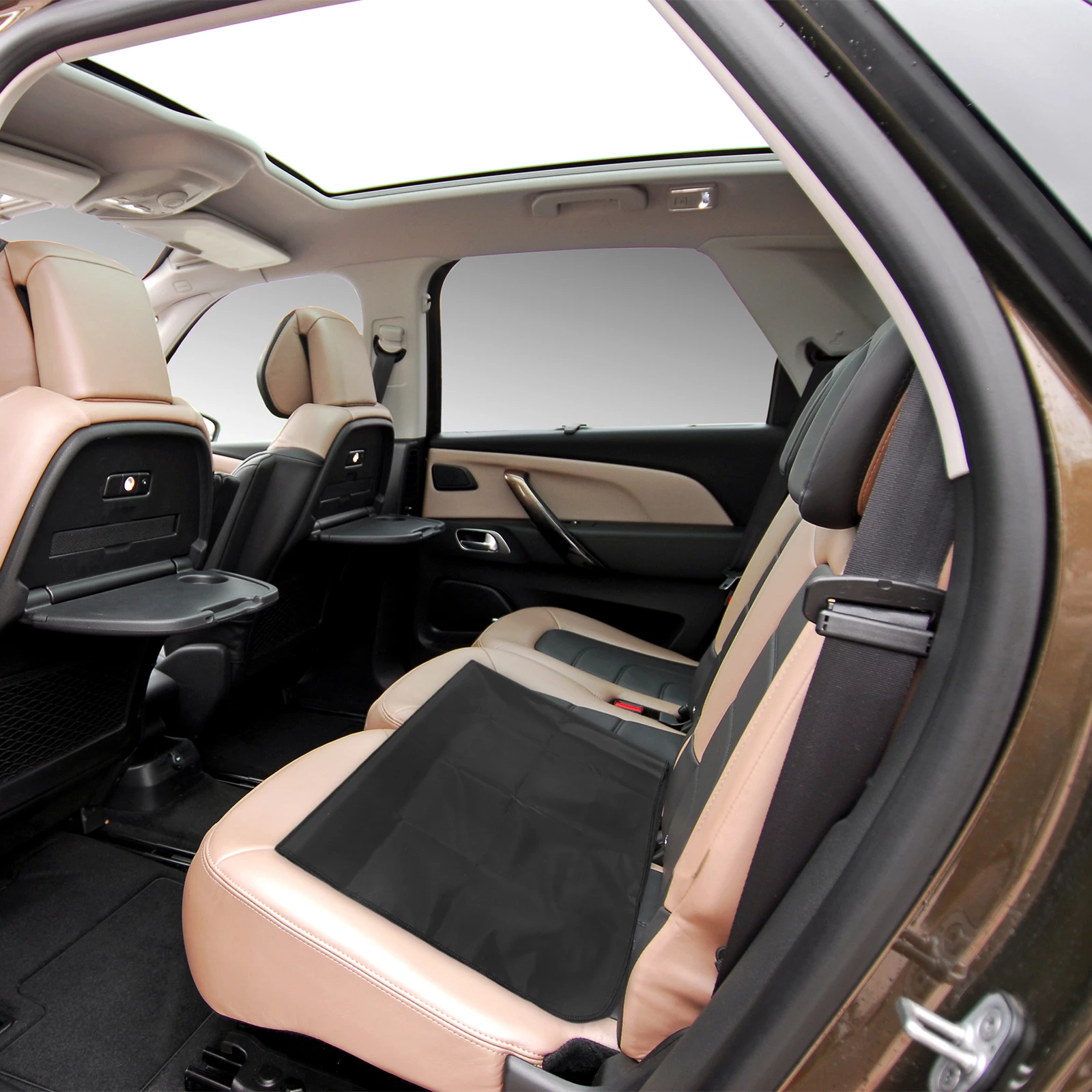 

Waterproof Oilresistant Car Covers Universal Rear Seat Protectors Backseat Cover Cars SUVs Bench Seat Full Coverage Easy Clean