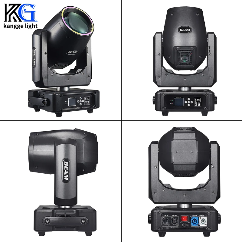 Mini haz de luz con cabezal móvil Sharpy de 230W 7R, efecto de haz con cabezal móvil giratorio RGB DMX512, haz de luces para fiesta y boda para Club nocturno