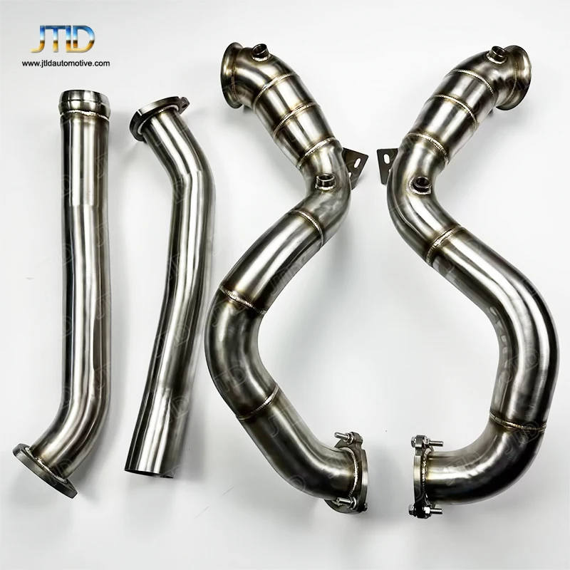 High Performance Stainless Steel Catless Exhaust Downpipe For Aston Martin Vantage 4.0T V8 Exhaust System