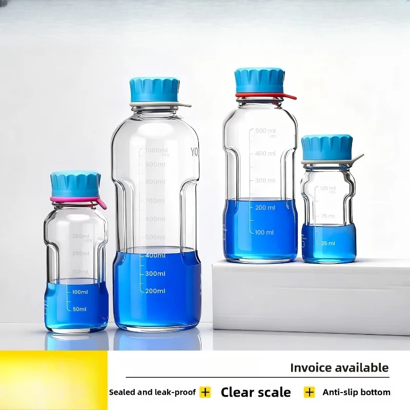 

Reagent Bottle Blue Cap Glass Bottle Lab Storage Container