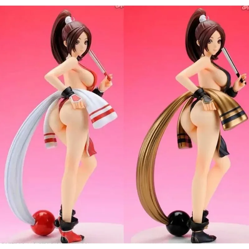 

The King of Fighters Anime Mai Shiranui beautiful girl Handmade Action Figure decoration Pendant Model Toys Toy Figures gifts