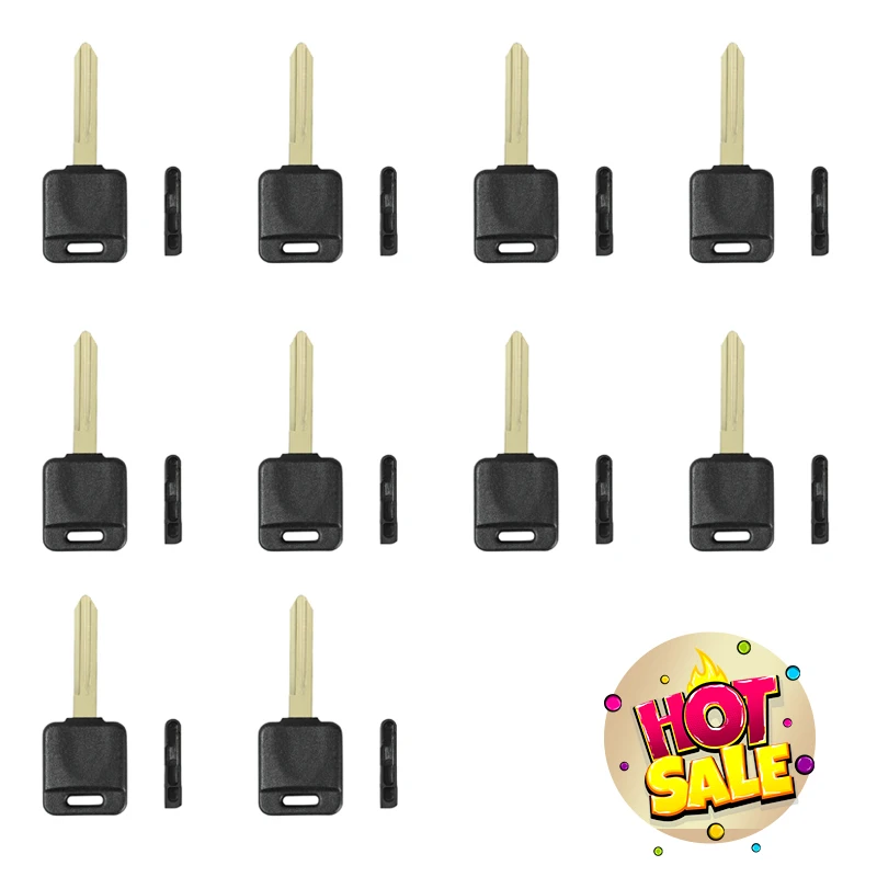 

10pcs/lot New Transponder Car Key for Nissan Teana Versa Livina Sylphy Tiida Sunny March X-trail