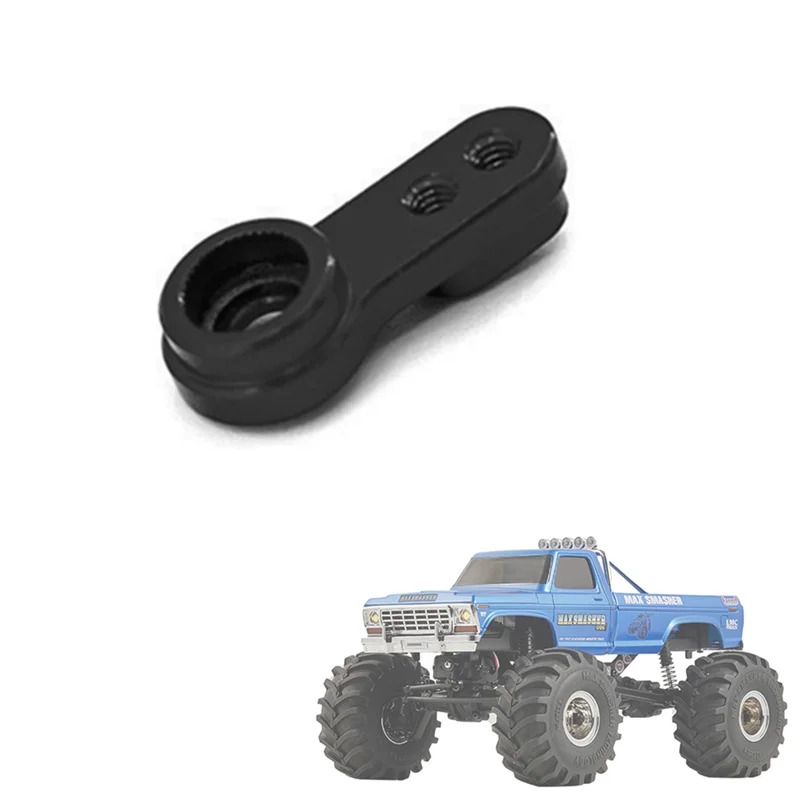 Metal Servo Arm Servo Horn for FMS FCX24 1/24 RC Crawler Car Upgrade Parts Spare Accessories,Black