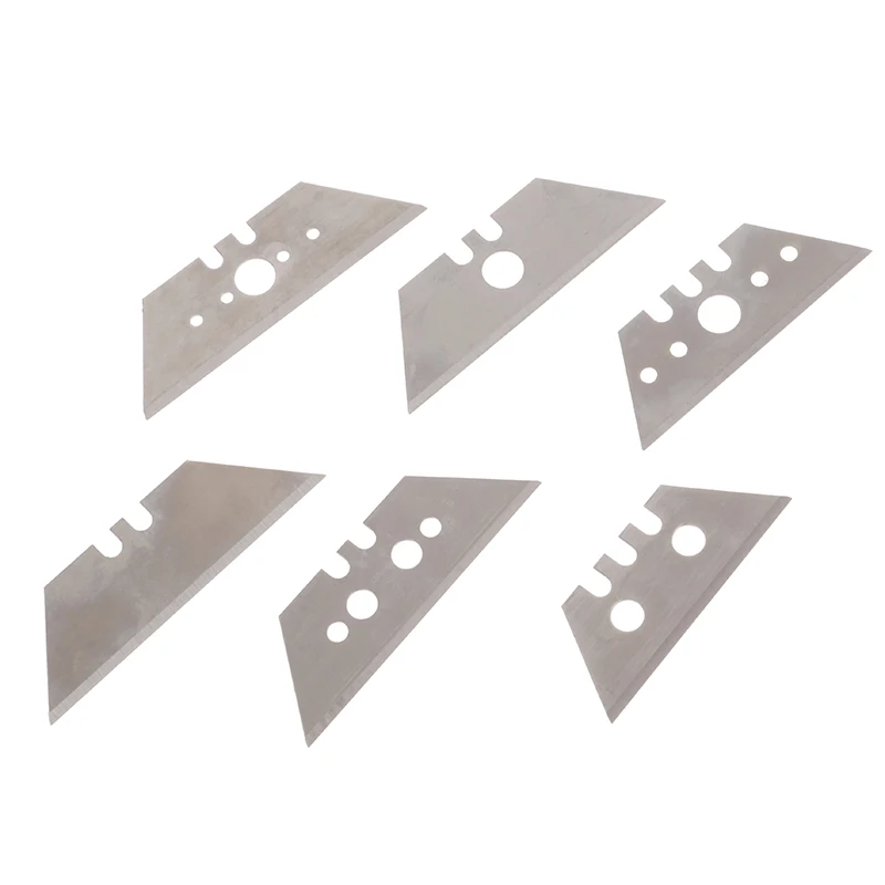 10 pz/set lama trapezoidale lama di ricambio Art Craft Cutter strumento di processo fai da te strumento di taglio multifunzione parti di strumenti