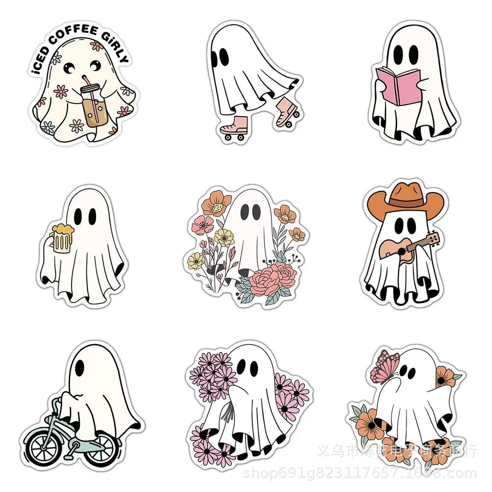 

Горячий хэллоуин мультфильм милый призрак тыквы DIY акриловых аксессуаров фестиваль партийных принадлежностей