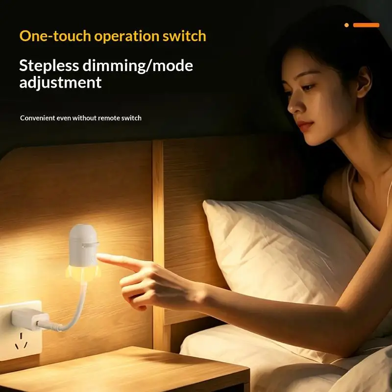 2 In 1 USB Ambient Light Large Range Projection Multi Scenes Adjustable Focus Night Lighting