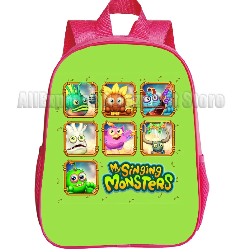 My Singing Monsters zaino gioco Horror bambini borse da scuola ragazzi ragazze asilo bambino bambino zainetto bambini libro borse regalo