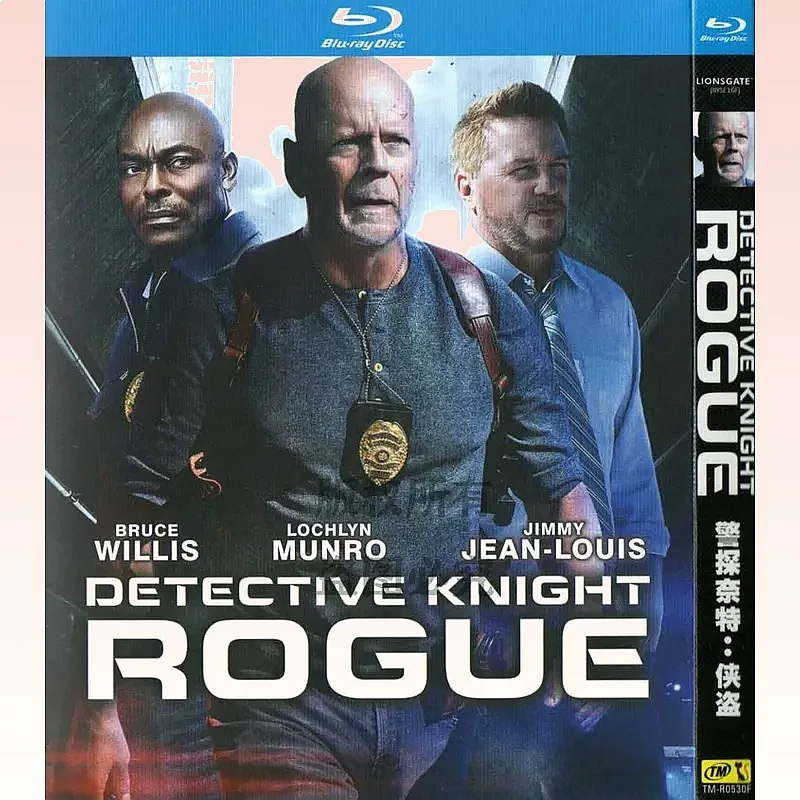 BD Blu-ray American Action Thriller Movie Detective Knight Rogue 1080p High Definition 1 Disc