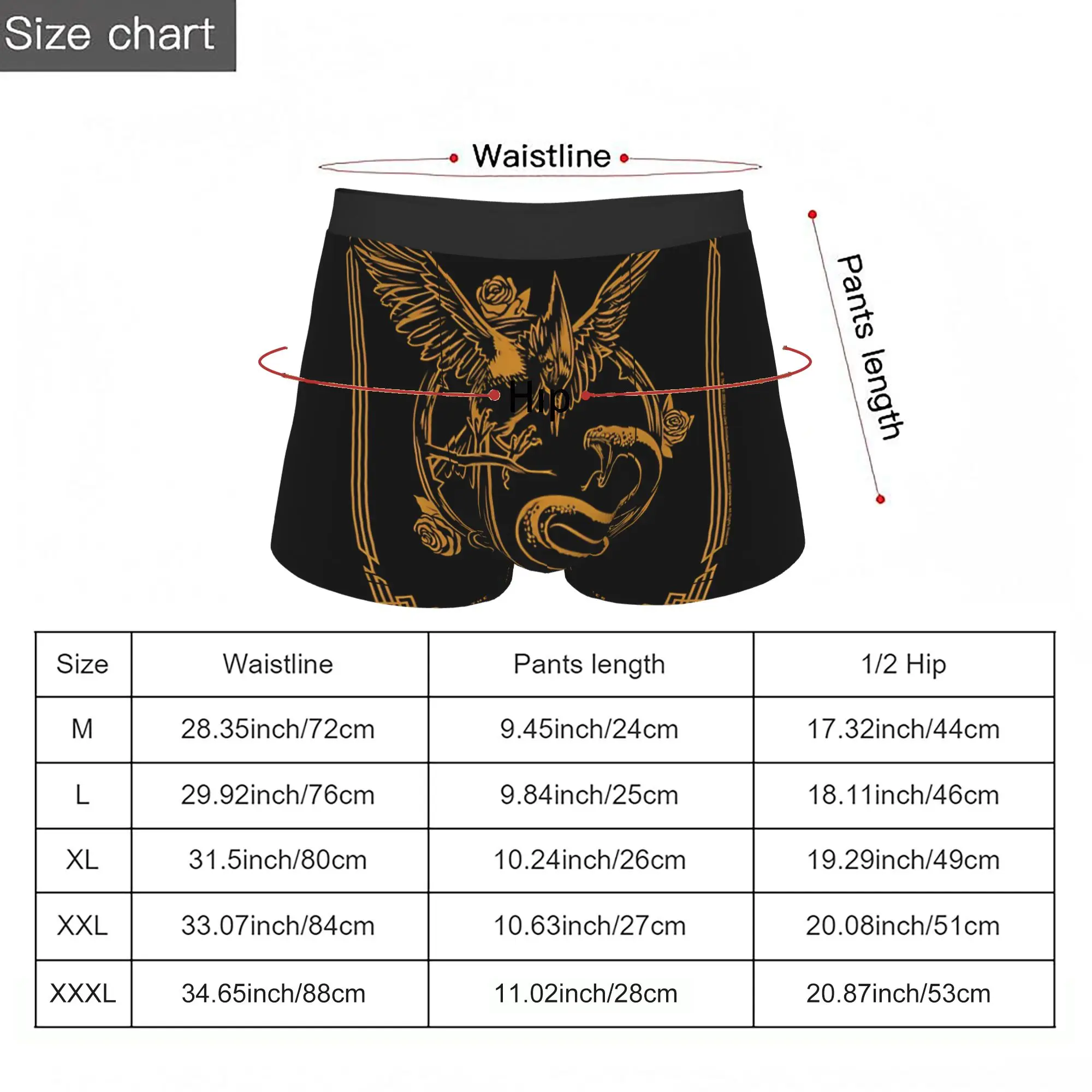 The Ballad Of Songbirds And Snake The Hunger Games Underpants Homme Panties Man Underwear Ventilate Shorts Boxer Briefs view 5