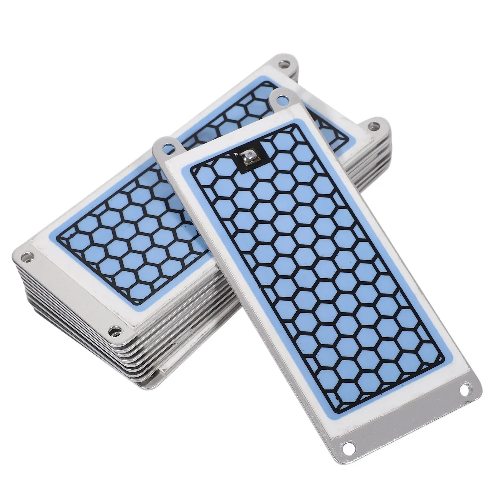 SLQZT Generatore ceramico portatile da 10 pezzi Doppio piatto ceramico integrato Ozonizzatore Aria Acqua Purificatore d'aria Parti 5G/H