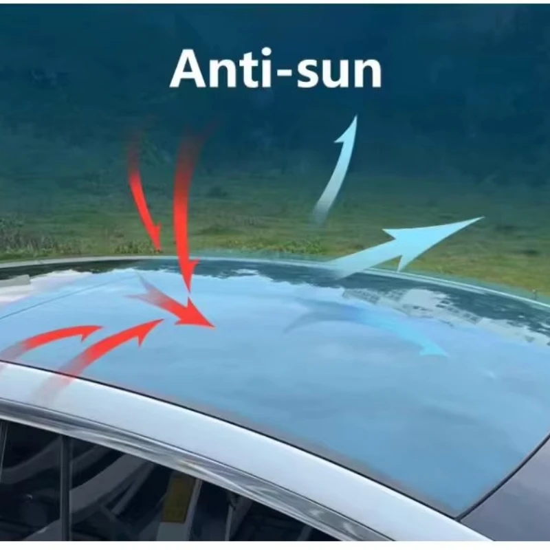 

Пленка TPU PPF для люка автомобиля, теплоизоляционная, взрывозащитная, солнцезащитная, сине-черная