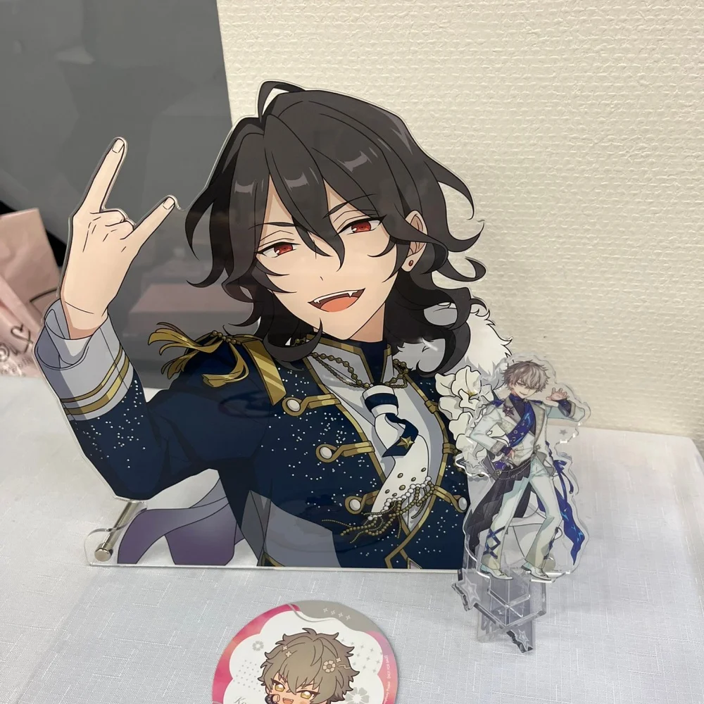 Anime figure merchandise clear Ensemble Stars!! acrylic standee&keychain desk decor cosplay accessory cosplay fan gift
