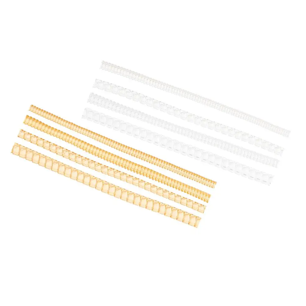8 Pcs Ring Adjustment Cord Size Tightener Resizer Plastic Adjuster Jewelry Protection Resizing Tool Transparent Spring Miss The