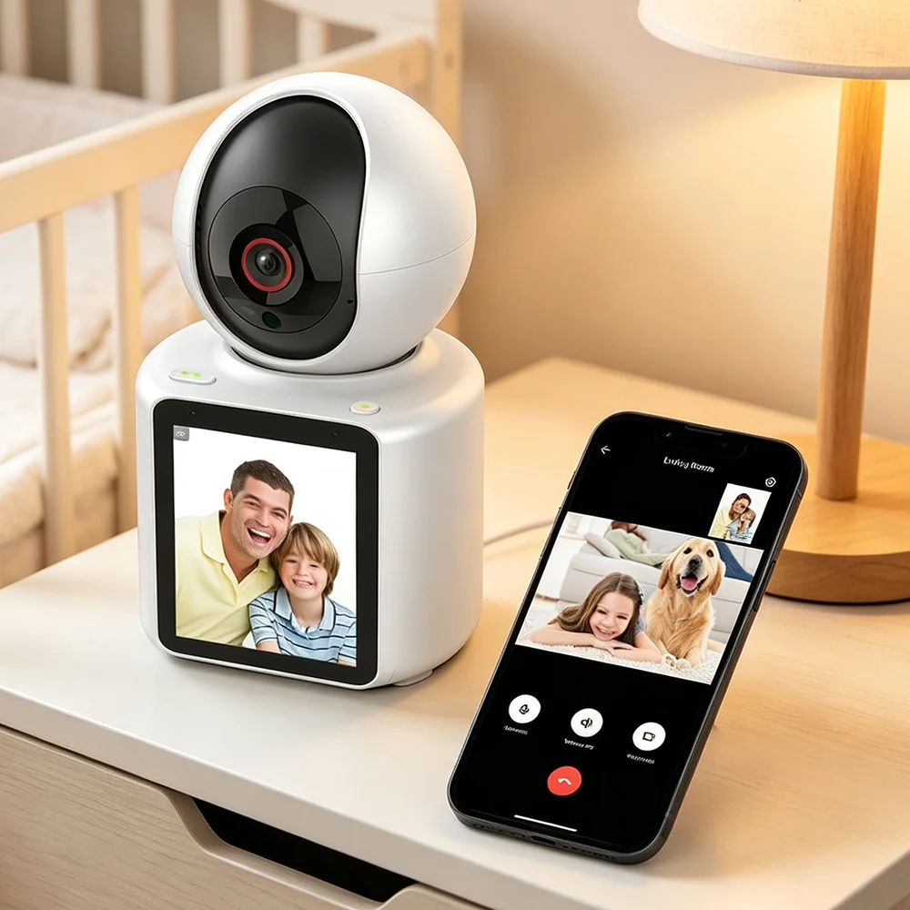 Video Calling WiFi PTZ Camera with 2.8
