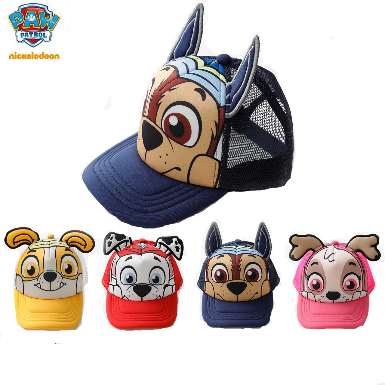 Genuine Paw Patrol Skye Chase Cotton Cute Children's Hats Caps Headgear Chapeau Party hat Kids Birthday Gift children toy