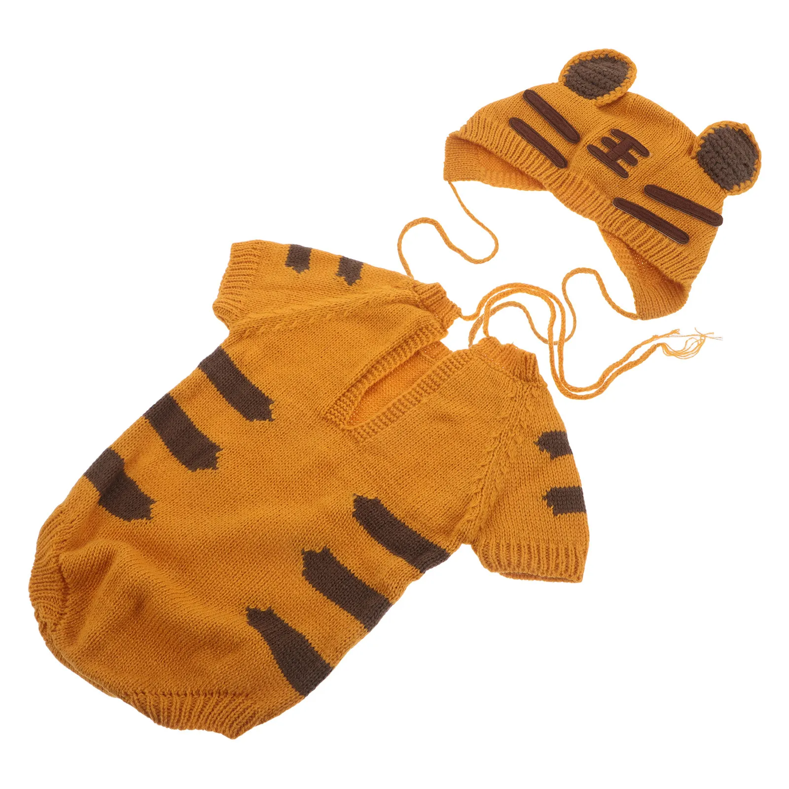 1set-newborn-photography-outfit-tiger-romper-baby-romper-for-photo-shoot-soft-jumpsuit-infant-photoshoot-props-1-6-months-baby