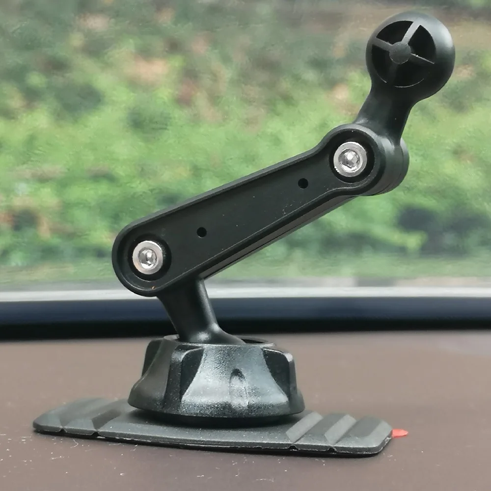 Universelle 17mm Kugelkopf-Autohalterung für Armaturenbrett mit 360-Grad-Rotation, Handyhalterung und Zubehör – Detail 1