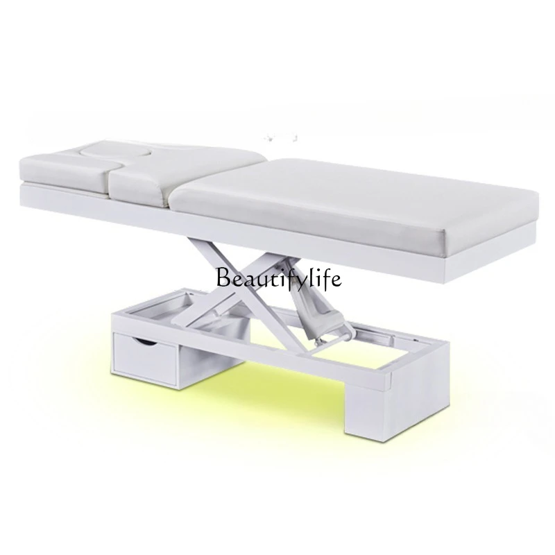 88.Electric beauty bed Foreign high-end beauty salon club Multifunctional spa massage bed