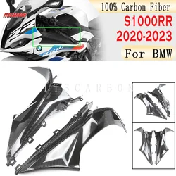 For BMW M1000RR S1000RR 2020- 2022 2023 2024 Pure Carbon Fiber Motorcycle Accessories Dashboard Inside Side Panels Fairings Kits